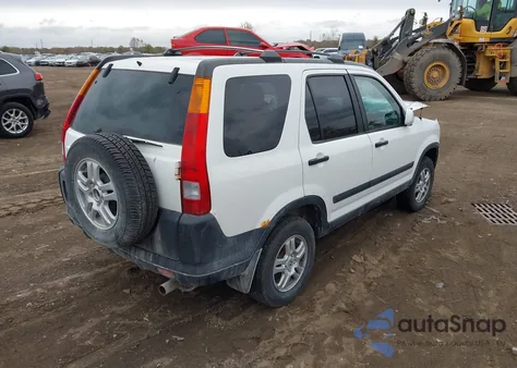 2004 Honda Cr-V Ex z USA, uszkodzony, nr VIN SHSRD78864U219267